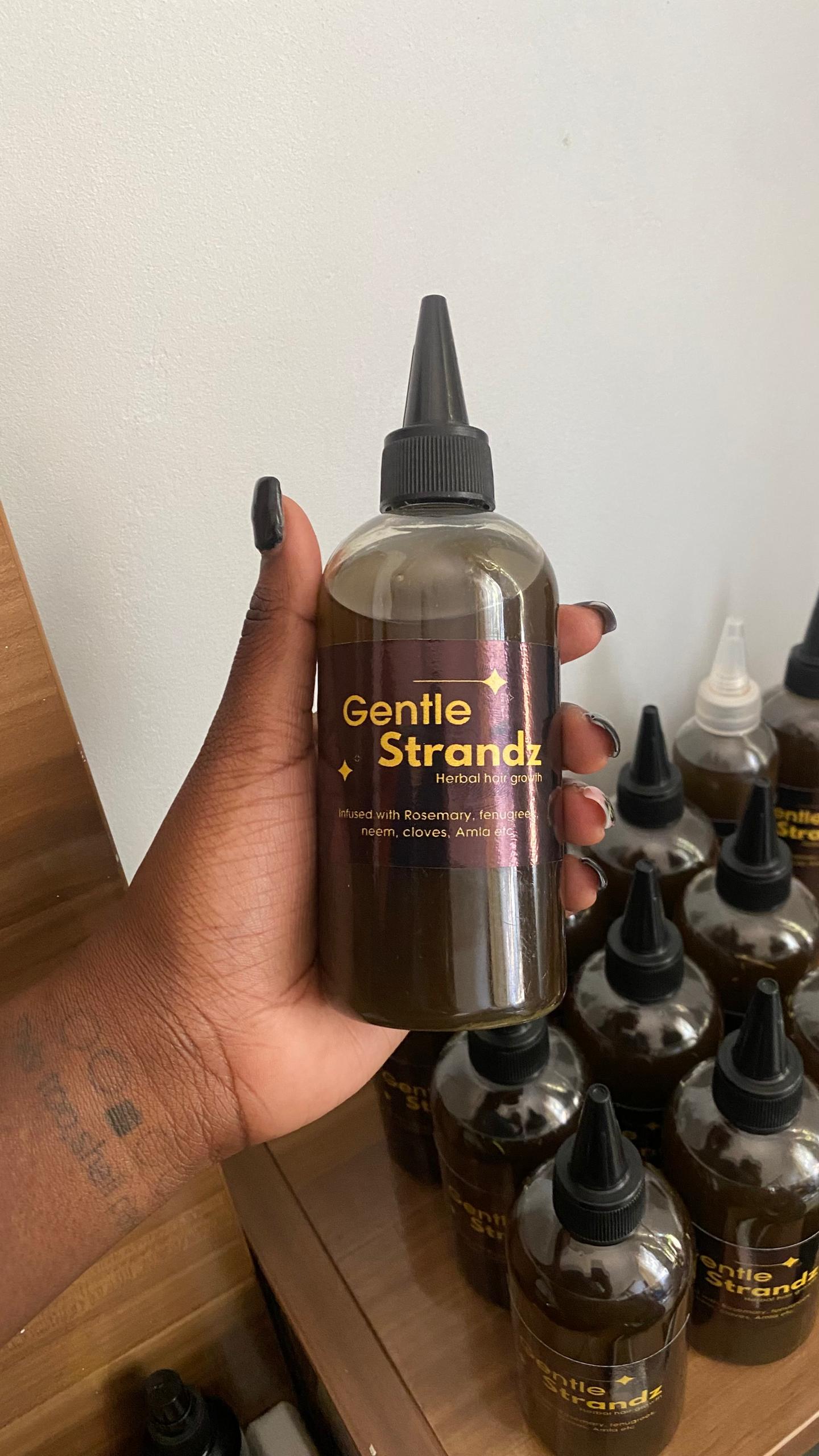 Original photo of Gentle Strandz Herbal Oil